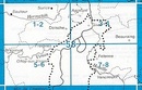 Topografische kaart - Wandelkaart 58/7-8 Topo25 Winenne | NGI - Nationaal Geografisch Instituut