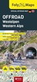 Wegenkaart - landkaart Foly Maps OFFROAD Westalpen 1:250 000 | TVV Touristik Verlag