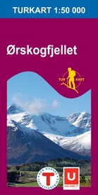 Wandelkaart 2537 Turkart Ørskogfjellet | Nordeca