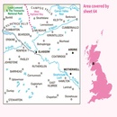 Wandelkaart - Topografische kaart 064 Landranger Glasgow, Motherwell & Airdrie | Ordnance Survey