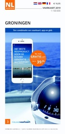 Waterkaart Nieuwe Vaarkaart Groningen | NL Waterland