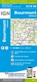 Wandelkaart - Topografische kaart 3218SB Bourmont - Clefmont | IGN - Institut Géographique National