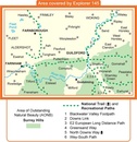 Wandelkaart - Topografische kaart 145 Explorer  Guildford, Farnham  | Ordnance Survey