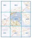 Topografische kaart - Wandelkaart 42F Brouwershaven | Kadaster