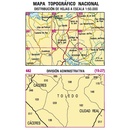 Topografische kaart 682 MT50 Sevilleja de la Jara | CNIG - Instituto Geográfico Nacional1