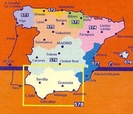 Overzichten wegenkaarten Spanje