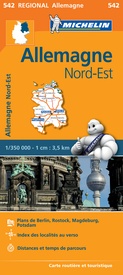 Wegenkaart - landkaart 542 Mecklenburg-Vorpommern, Sachsen-Anhalt, Brandenburg, Berlijn | Michelin