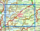 Wandelkaart - Topografische kaart 10023 Norge Serien Etne | Nordeca