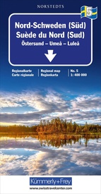 Wegenkaart - landkaart 5 Noord Zweden | Kümmerly & Frey