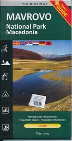 Wandelkaart Mavrovo - National Park Macedonie | Trimaks