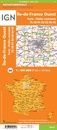 Wegenkaart - landkaart 721353 Ile-de-France Ouest | IGN - Institut Géographique National