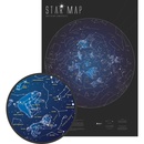 Poster Star map glow in the dark | Maps International