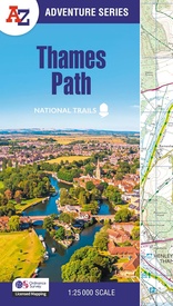Wandelatlas Adventure Atlas Thames Path | A-Z Map Company