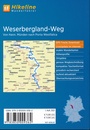 Wandelgids Hikeline Weserbergland-Weg | Esterbauer
