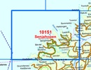 Wandelkaart - Topografische kaart 10151 Norge Serien Senjahopen | Nordeca