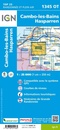 Wandelkaart - Topografische kaart 1345OT Cambo-les-Bains – Hasparren | IGN - Institut Géographique National