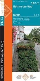 Topografische kaart - Wandelkaart 24/1-2 Topo25 Heist-op-den-Berg | NGI - Nationaal Geografisch Instituut