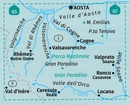 Wandelkaart 86 Parco Nazionale Gran Paradiso | Kompass