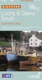 Fietskaart Lochs & Glens South - Carlisle to Glasgow via Ayr (Schotland) | Sustrans