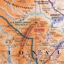 Wegenkaart - landkaart South-Eastern Transylvania - Zuidoost Transsylvanie | Gizi Map