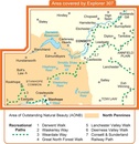 Wandelkaart - Topografische kaart 307 Explorer Consett, Derwent reservoir | Ordnance Survey