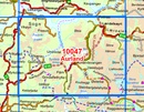 Wandelkaart - Topografische kaart 10047 Norge Serien Aurland | Nordeca