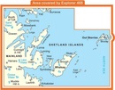 Wandelkaart - Topografische kaart 468 Explorer  Shetland - Mainland North East  | Ordnance Survey
