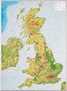 Reliëfkaart Great Britain & Ireland - Groot Brittannië & Ierland | GeoRelief
