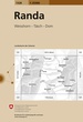 Wandelkaart - Topografische kaart 1328 Randa | Swisstopo