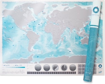 Scratch Map Oceans Edition | Luckies