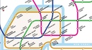 Wandkaart - Stadsplattegrond Leeuwarden Metro Transit Map - Metrokaart | Victor van Werkhoven