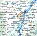 Wandelkaart 7 Outdoorkarte FR Elsass, Vogesen - Alsace, Strasbourg Elzas - Vogezen | Kümmerly & Frey