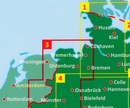 Wegenkaart - landkaart 03 Ostfriesland - Münsterland - Bremen | Freytag & Berndt