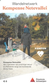 Wandelknooppuntenkaart Wandelnetwerk BE Kempense Netevallei | Provincie Antwerpen Toerisme