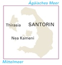 Wandelkaart - Wegenkaart - landkaart Santorini | Reise Know-How Verlag