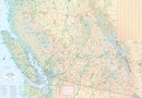 Wegenkaart - landkaart Southern Alberta & British Columbia | ITMB