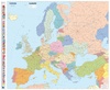 Wandkaart Europa Europe politiek | Michelin