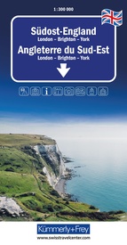 Wegenkaart - landkaart 3 Engeland Zuidoost / Londen | Kümmerly & Frey