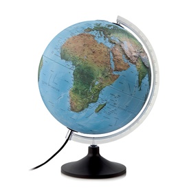 Wereldbol - Globe 3D Reliëf Solid | Atmosphere Globes