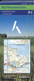 Wandelkaart - Topografische kaart 8C Nieuweschans | Kadaster