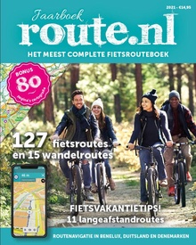 Fietsgids route.nl Jaarboek 2021 met Fietsknooppunten Nederland | Falk