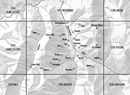 Wandelkaart - Topografische kaart 1215 Thusis | Swisstopo