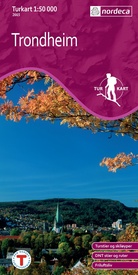 Wandelkaart 2665 Turkart Trondheim | Nordeca
