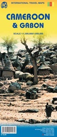 Wegenkaart - landkaart Cameroon & Gabon - Kameroen | ITMB