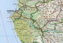 Wegenkaart - landkaart Angola | Carthographia