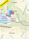 Wandelkaart 2651 Turkart Aurlandsdalen | Nordeca