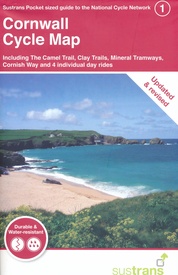Fietskaart 01 Cycle Map Cornwall | Walk Wheel Cycle Trust | Sustrans