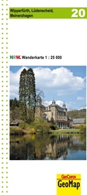 Wandelkaart 20 Wipperfürth, Lüdenscheid, Meinerzhagen | GeoMap