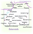 Fietskaart - Wandelkaart 1511 Kaisergebirge / Kufstein / St. Johann in Tirol / Hopfgarten / Kitzbühel | Public Press