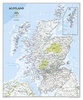 Wandkaart Scotland – Schotland, 76 x 91 cm | National Geographic